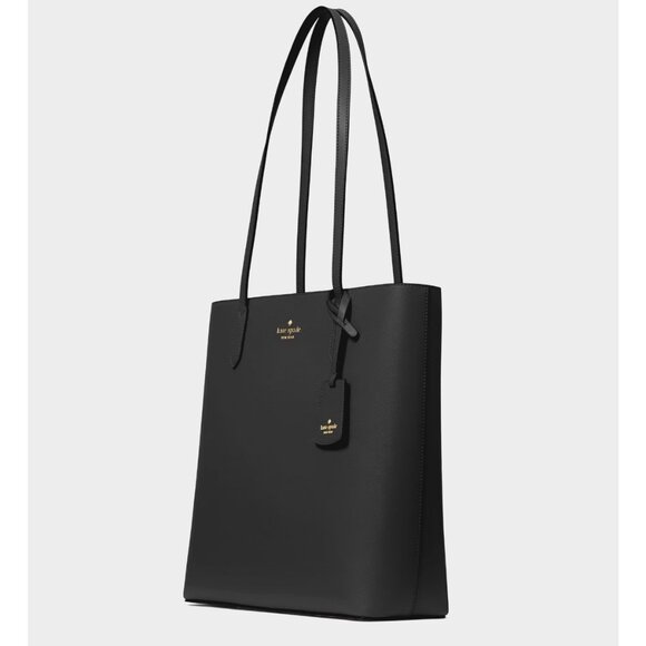 New Kate Spade Brynn Saffiano Tote Black KG109 - Picture 3 of 5